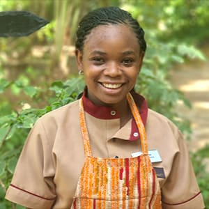 Housekeeper Yasinta