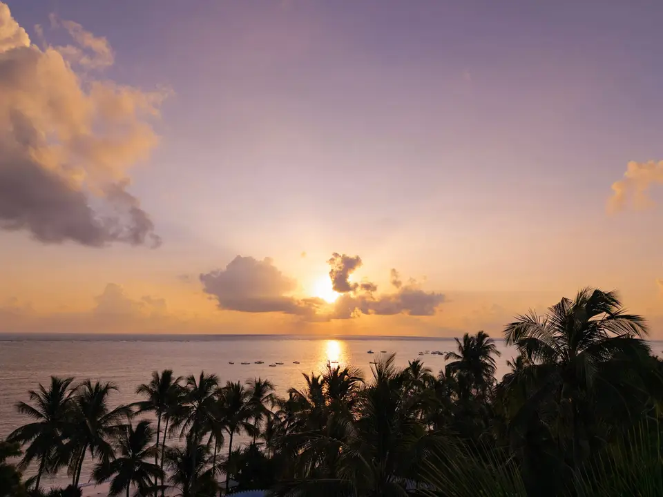 Sunrise Drone View – Boutique Hotel Matlai Zanzibar