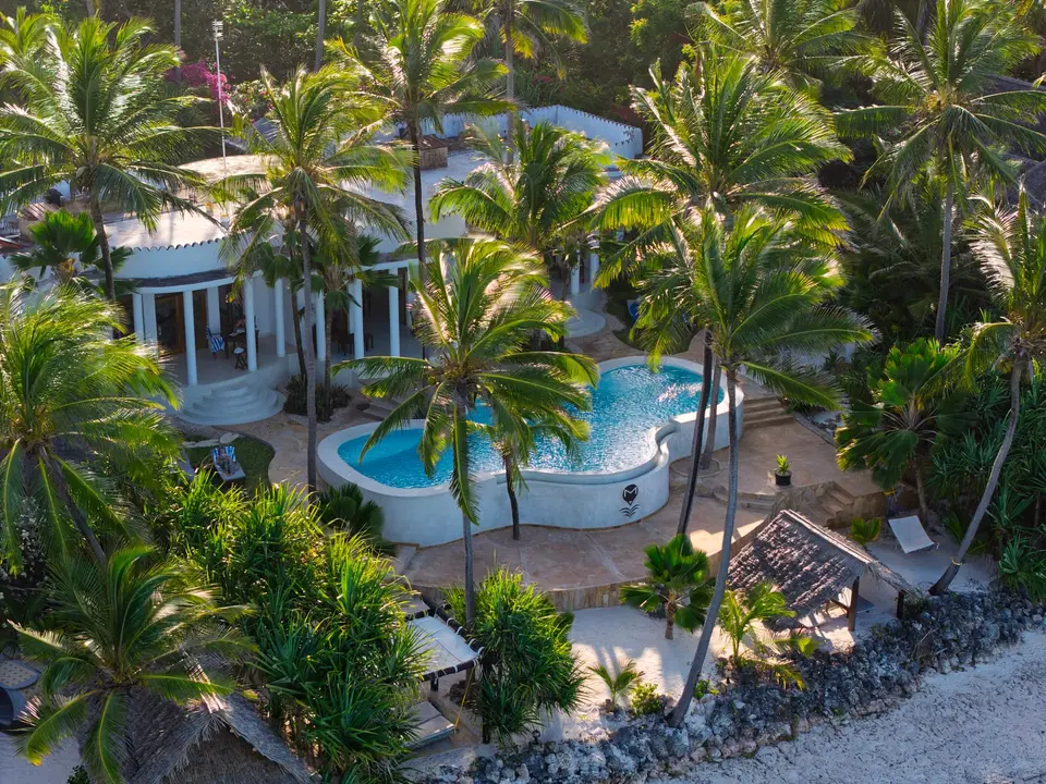 Villa Kidosho – Drone View from the Beach