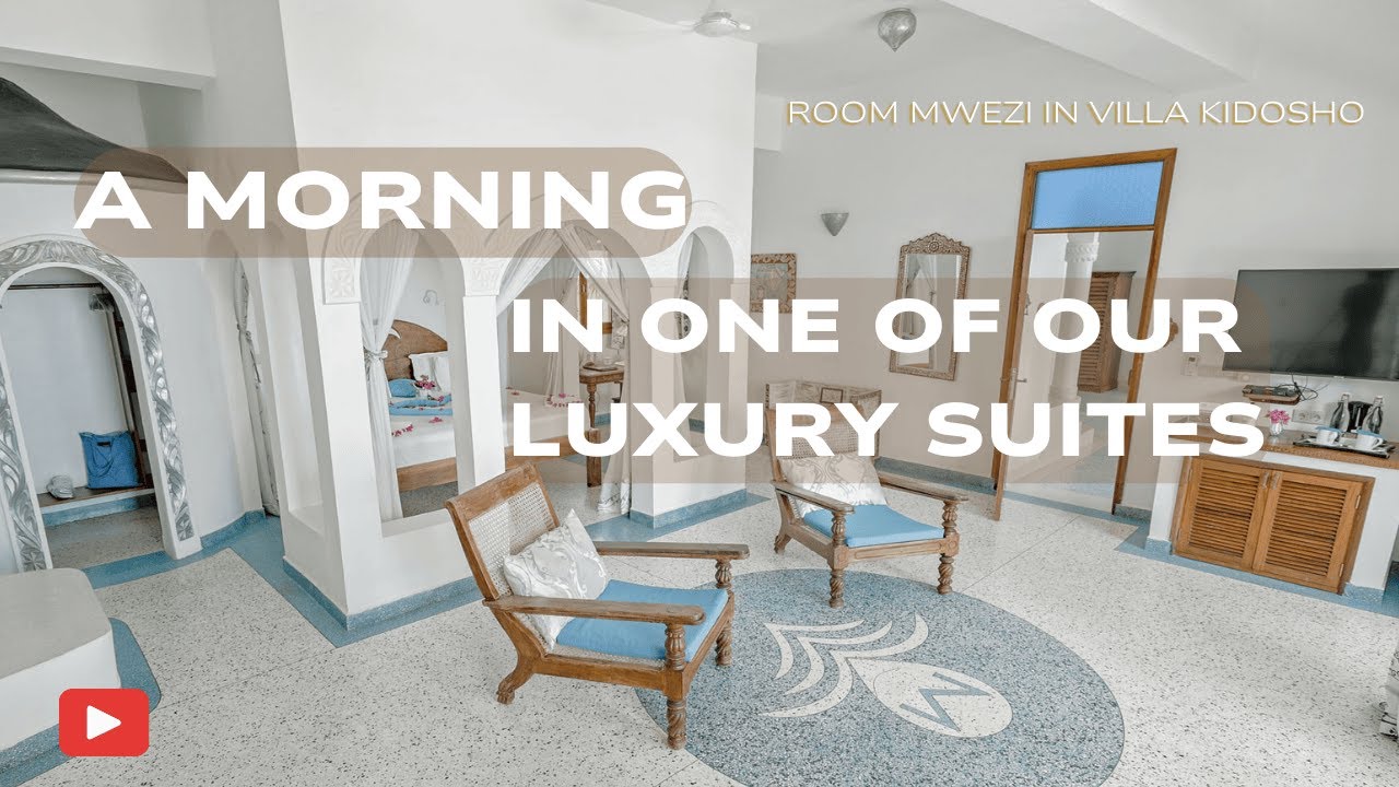 The Mwezi suite — the moon side of Villa Kidosho.